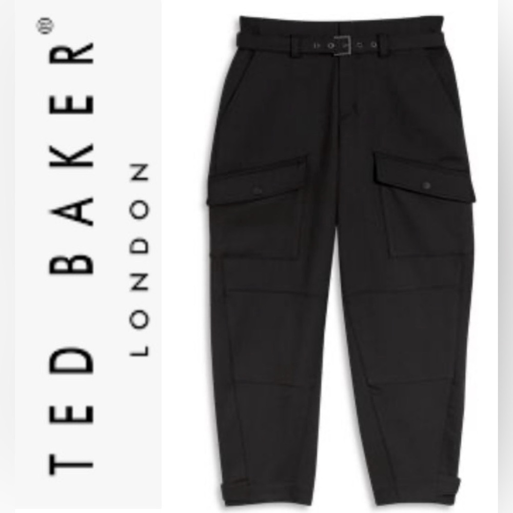 Ted Baker Ausra Utility Barrel Leg trousers - NWT size 10 US (size 4 Ted Baker)